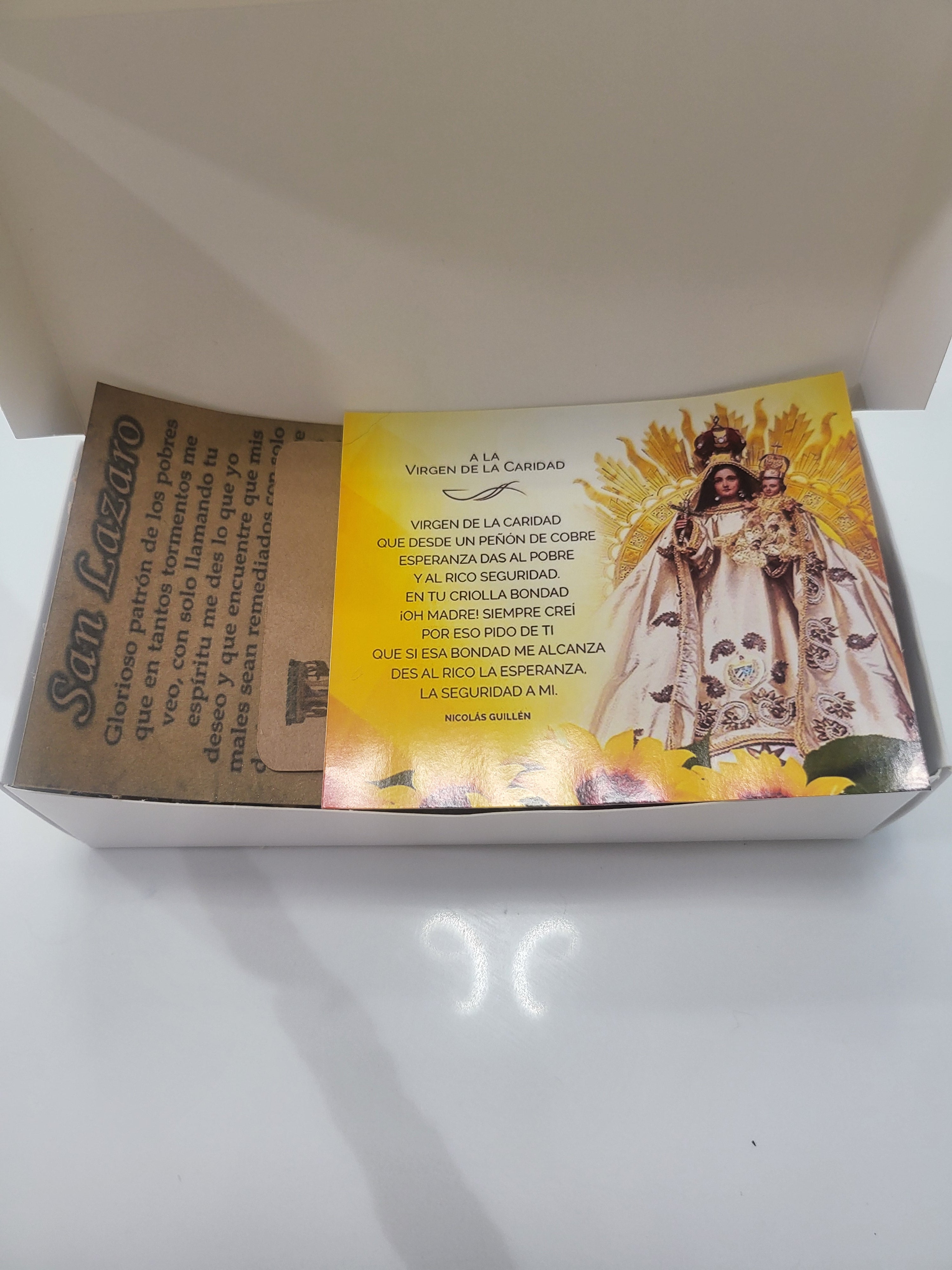 Kit de Sanación y Limpieza Espiritual - San Lázaro y Caridad del Cobre