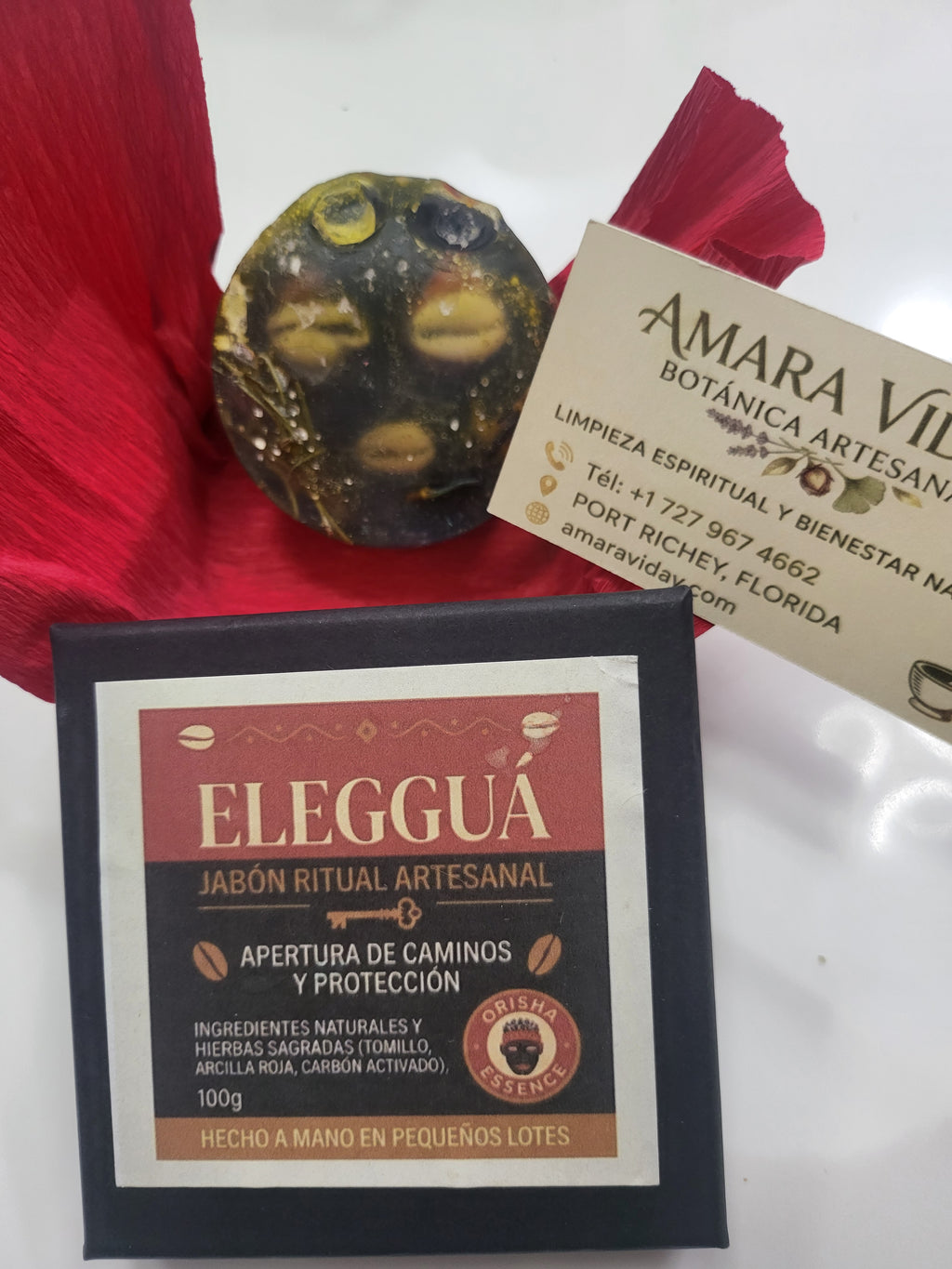 Jabón Artesanal de Elegguá – Edición Especial Amara Viday